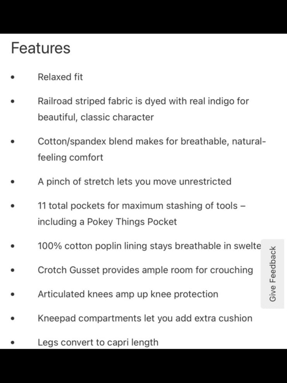 Duluth Rootstock Stripe Overalls XS/31 - Picture 3 of 6